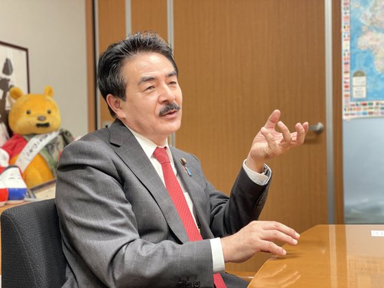 사토 마사히사 일본 자민당 외교부회 회장