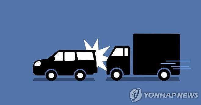화물차 - SUV 추돌사고 (PG) [권도윤 제작] 일러스트