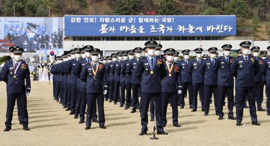 지난 3월 열린 공군사관학교 제69기 졸업 및 임관식 〈사진=연합뉴스〉