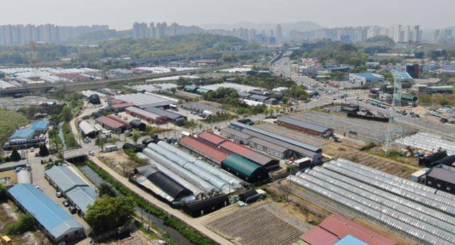 3일 경기 남양주 왕숙1지구를 비롯 왕숙2지구와 부천 대장, 고양 창릉지구에 대한 토지보상금 13조 원이 풀리기 시작하며 부동산 시장을 자극할 것이란 전망도 나온다. 왕숙지구의 모습. 남양주=뉴스1