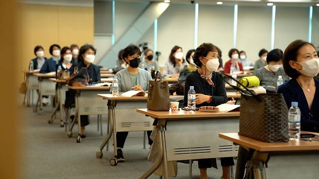 이야기할머니 교육 모습 [문화체육관광부 제공. 재판매 및 DB 금지]