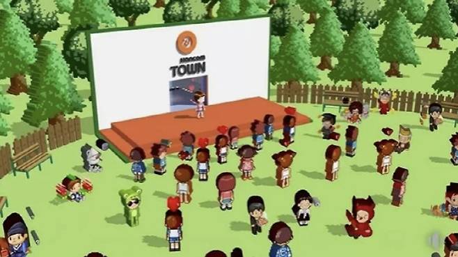 싸이월드 한컴타운. [사진 출처 = 싸이월드]