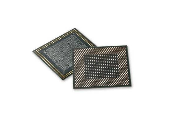 삼성전기 반도체 패키지기판(CPU용) 제품. /사진=삼성전기 제공