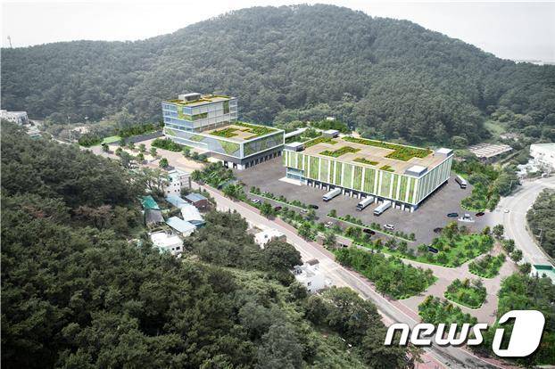 부산 수산식품클러스터 조감도(해양수산부 제공)© 뉴스1