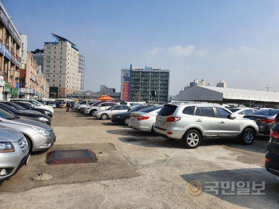 중고 자동차 시장의 모습. 국민일보DB.