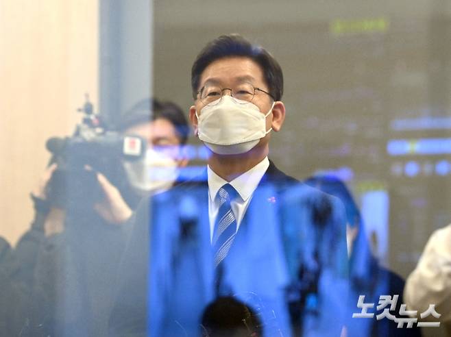 더불어민주당 이재명 대선후보. 윤창원 기자