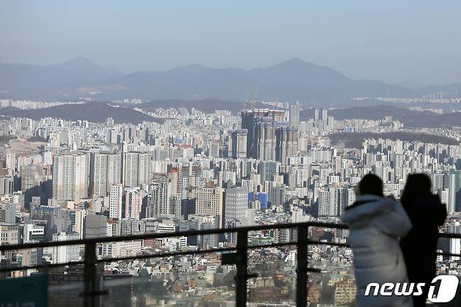 서울시내 아파트 자료사진 2021.12.31/뉴스1 © News1 황기선 기자