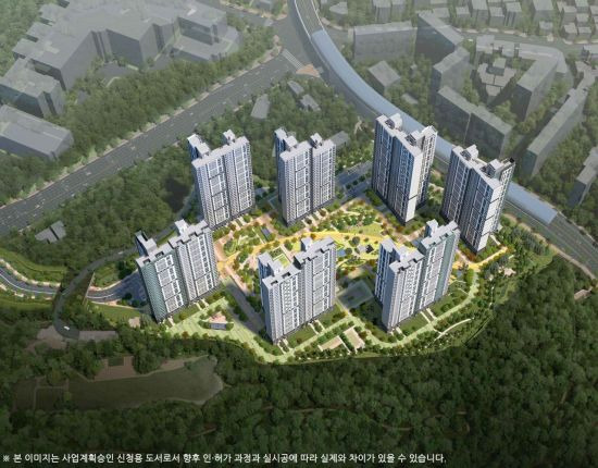 더샵 청주그리니티 조감도 / 포스코건설 제공.