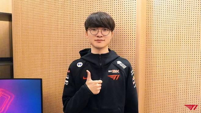 프로게이머 ‘페이커’ 이상혁. 사진=SK텔레콤 T1