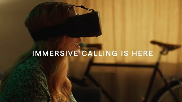 VR 카메라를 이용한 영상통화 솔루션 '코코모' 컨셉 영상. (사진=영상 캡처)