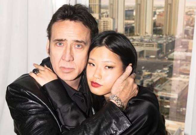 리우드 스타 니콜라스 케이지가 아빠가 된다. /사진=플론트 홈페이지 캡처