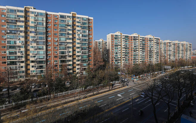 지난 6일 서울 강남구 압구정 현대 아파트 모습. 뉴시스