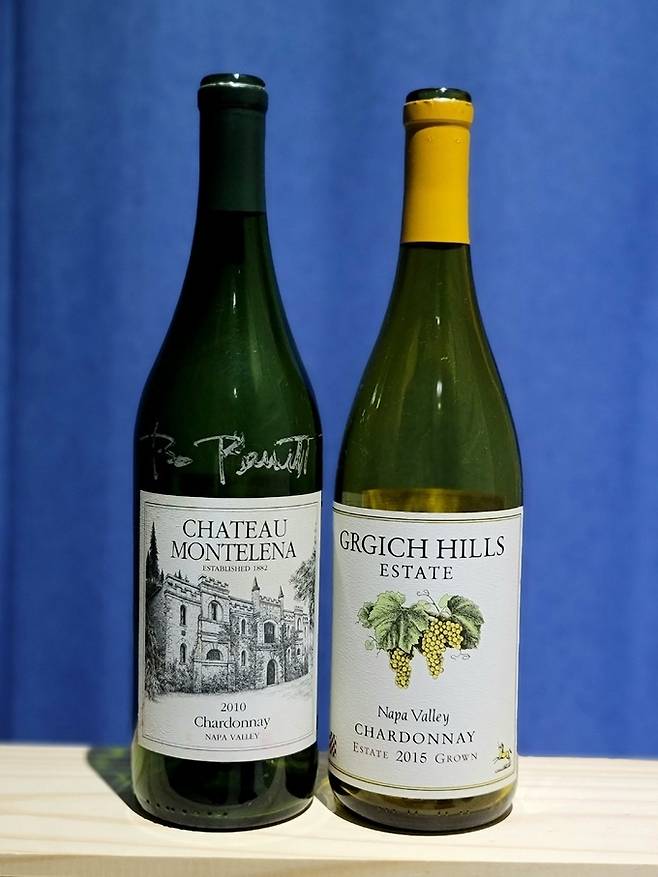 샤토 몬텔레나와 그르기치 힐스 샤르도네