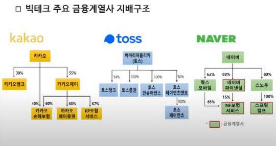 '빅테크발 금융리스크 및 금융소비자 보호 이슈 점검' 발표 자료.