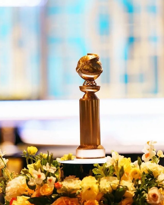 In this Jan. 6, 2009, file photo, Golden Globe statuettes are seen during a news conference at the Beverly Hilton Hotel in Beverly Hills, California. (AP-Yonhap)