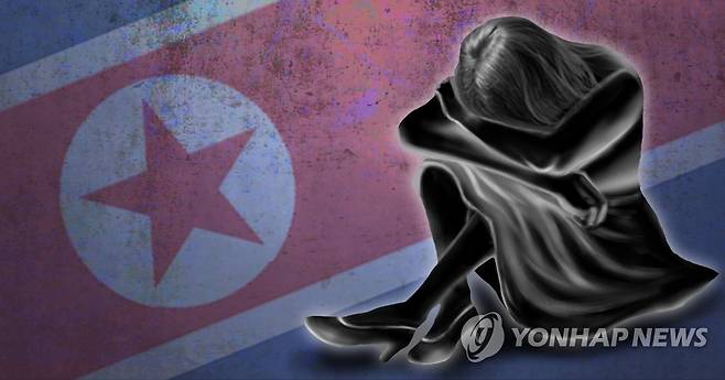 북한 인신매매(PG) [제작 이태호] 사진합성, 일러스트