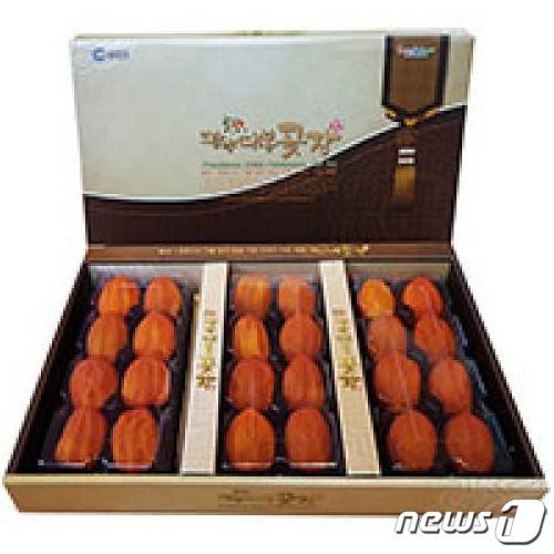 '설맞이 정보화마을 특판행사'에 백학동 곶감 등 광양지역 내 5개 정보화마을이 참가한다(광양시 제공)2022.1.10/© 뉴스1