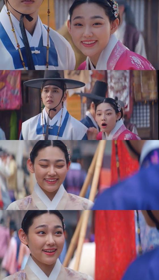 KBS 2TV 월화드라마 '꽃 피면 달 생각하고'에서 한애진 역을 맡은 강미나./사진=KBS 2TV 월화드라마 '꽃 피면 달 생각하고' 방송 화면 캡처