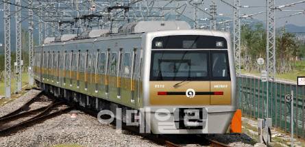 △서울시 9호선 전동차(사진=현대로템)