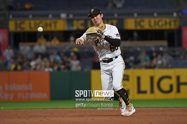▲ 피츠버그 파이리츠 내야수 박효준