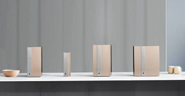 코웨이 노블 정수기 4종 브론즈 베이지 색상(사진=코웨이)