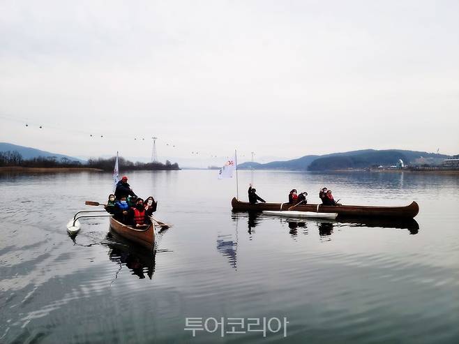 의암호 킹카누 물레길
