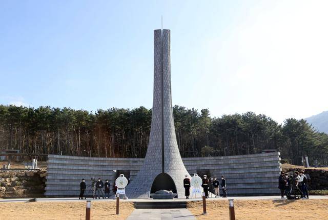 제주시 국립제주호국원 현충탑 모습. 연합뉴스