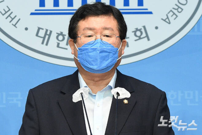 발언하는 더불어민주당 설훈 의원. 윤창원 기자