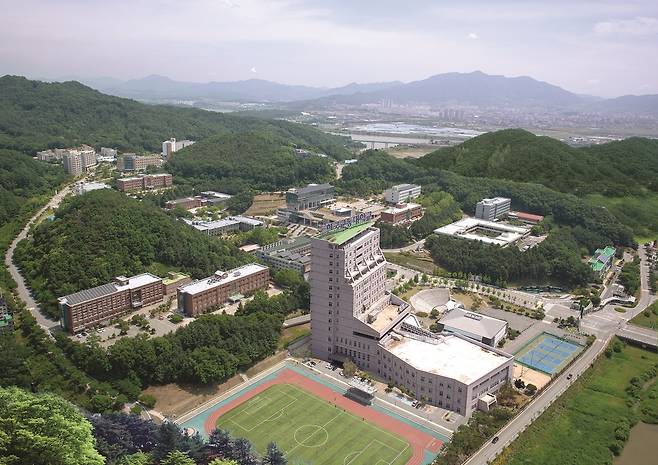 한국교통대학교 충주캠퍼스 한국교통대 제공. 재판매 및 DB 금지