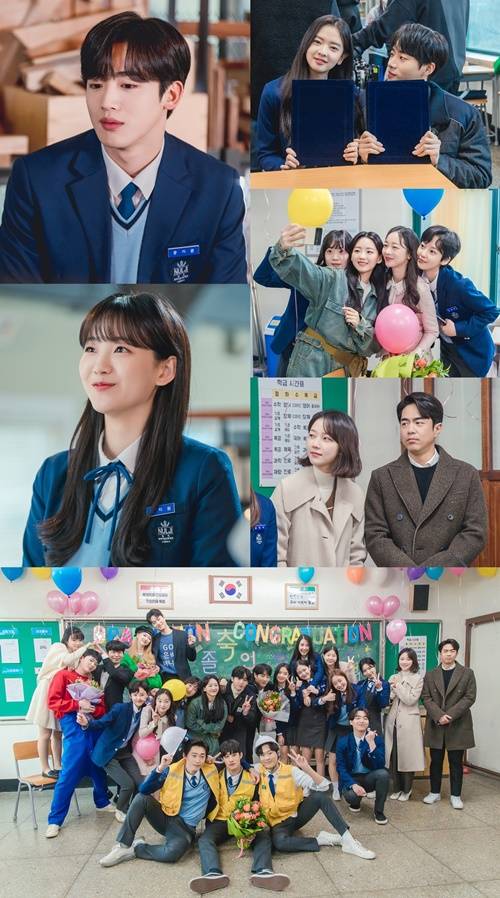 ‘학교 2021’의 주역 김요한, 조이현, 추영우, 황보름별이 시청자들을 향한 종영 소감을 전했다. 사진=KBS