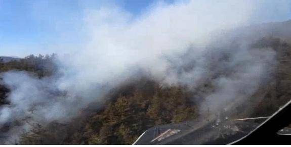 14일 오전 11시52분께 경북 구미시 장천면 여남리 986 일원에서 산불이 발생했다. *재판매 및 DB 금지