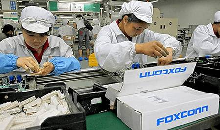 폭스콘 인력 [사진=폭스콘]