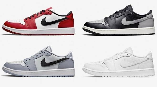 나이키의 에어조던 1 로우 골프화 이미지