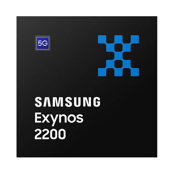삼성전자가 출시한 신형 애플리케이션프로세서(AP) `엑시노스 2200` [사진 제공 = 삼성전자]