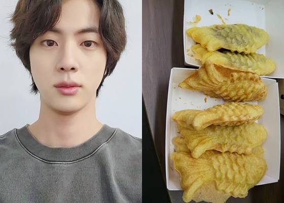 방탄소년단 진, 슈퍼 미남→슈퍼 붕어..근본적인 팬사랑♥