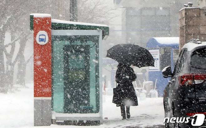 눈 내리는 거리 (자료사진) © News1
