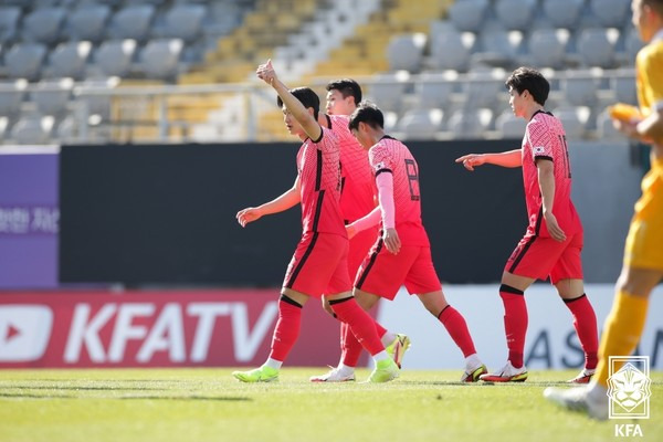 김진규(한국 국가대표팀). 대한축구협회 제공