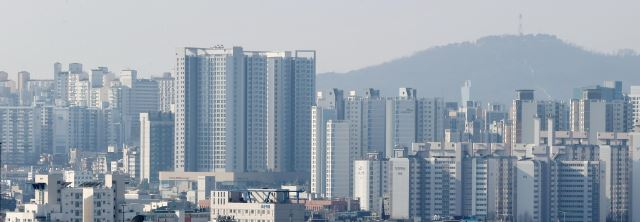 서울 아파트 시내 전경./연합뉴스