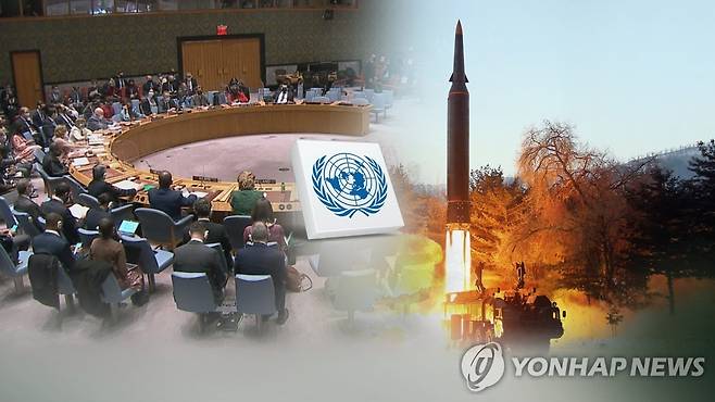 유엔, 북 미사일 발사에 "상황악화 우려"…중국, 안보리에 화살 (CG) [연합뉴스TV 제공]