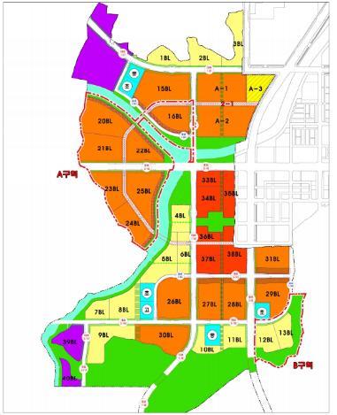 도안 2단계 토지이용 계획도 [대전시 제공]