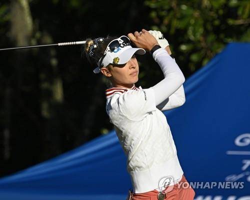 넬리 코다의 스윙. [UPI=연합뉴스]