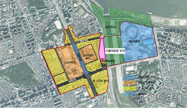 서울 강남구 삼성동 옛 서울의료원 부지 [서울시 제공]