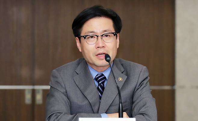 [서울=뉴시스] 이영환 기자 = 여한구 산업통상자원부 통상교섭본부장. (사진=산업통상자원부 제공) 2021.11.29. photo@newsis.com *재판매 및 DB 금지