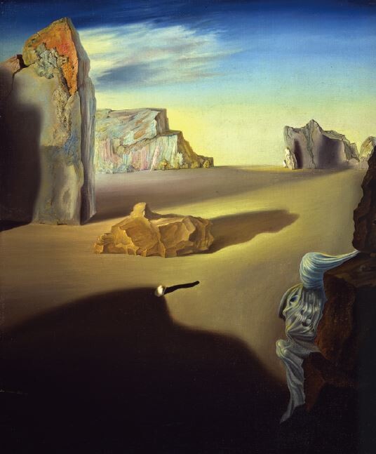 다가오는 밤의 그림자 Shades of Night Descending, 1931 ⓒ Salvador Dalí, Fundació Gala-Salvador Dalí, SACK, 2021