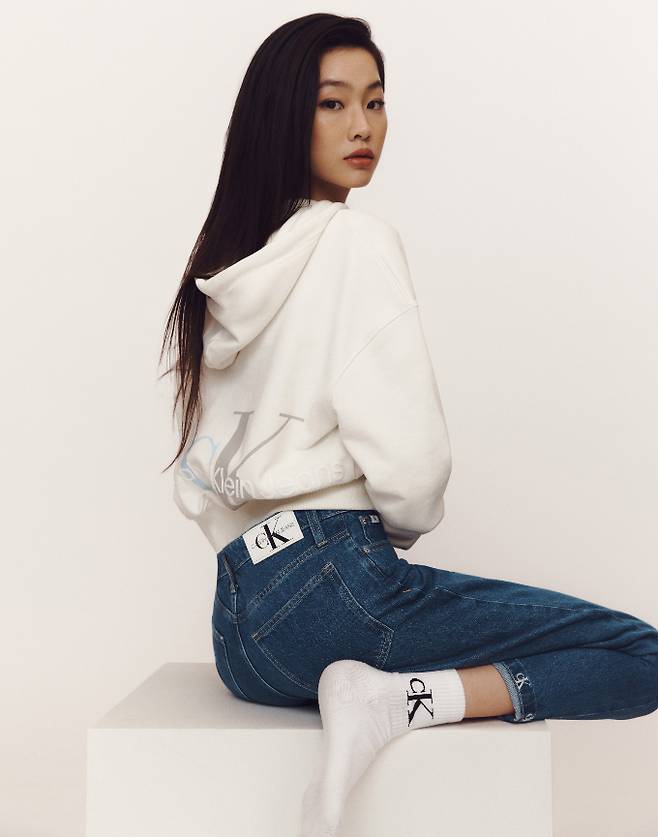 모델 겸 배우 정호연/사진제공=캘빈클라인