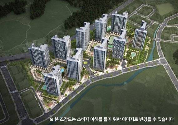 DL건설은 경기 안성시 당왕동 당왕지구 5BL(블록) 일원에 ‘e편한세상 안성 그랑루체’를 분양한다. 사진제공=리얼투데이