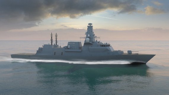 26형 호위함. 영국이 건조를 결정한 후 호주 9척, 캐나다가 최대 15척을 구매해 현대 영국 군함 최대의 수출 실적을 달성하게 되었다. 전장 150m 만재 8000+톤의 '대형' 호위함으로 영연방 국가들의 차세대 주력 전투함이 될 전망이다. Global Combat Ship(GCS)이라고도 알려진 26형 호위함은 13척의 23형 호위함을 대체하기 위해 개발 중인 영국의 차세대 호위함이다. 함명을 도시에서 따왔기 때문에 시티급(City-class) 호위함이라고도 부른다. 이 프로젝트는 Future Surface Combatant(FSC)라는 이름으로 1998년부터 진행되었으나, 이후 많은 변화를 거치면서 지금 같은 모습을 갖추게 되었다. 60일의 항해를 견딜 수 있고 7000마일을 15노트의 속력으로 움직일 수 있다. 118명의 핵심 승무원과 90명의 병력을 수용할 수 있는 숙박 공간이 있다. 헬기가 정박할 수 있는 데크는 치누크 헬기가 이륙할 수 있을 정도로 넓다. 와일드캣 헬기나 멀린 헬기도 최대 2기 수용 가능하다. 또한, UAV나 UUV가 활동할 수 있는 공간도 준비되어 있다. Type 997 Artisan 3D AESA 레이더를 장착하고 있다. 이 레이더는 45형 구축함의 SAMPSON AESA 레이더의 기술에 기반한 전통적인 1면 회전형 레이더다. 통상 탐지 모드에서 30RPM으로 200km의 거리를 탐색할 수 있으며 한 번에 800~900개의 목표를 동시 추적할 수 있고, 마하 3으로 날아오는 테니스 볼 만한 물체를 25km 밖에서 탐지할 수 있다. 가장 큰 특징은 전자전 보호 능력으로, 개발사인 BAE는 세상에서 가장 복잡한 형태의 재머 공격도 견뎌낼 수 있다고 주장한다. 사진=내셔널 인터레스트(national interest)