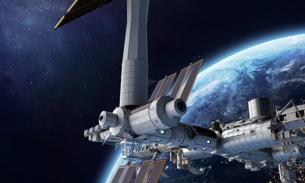 악시옴 스페이스가 ISS에 구축하는 영화 제작 스튜디오 SEE-1 상상도. 악시옴스페이스 제공.