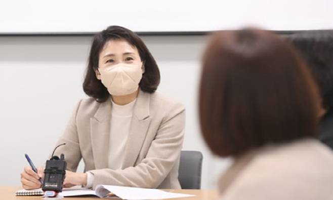 이재명 대선 후보 부인 김혜경 씨 [사진 = 연합뉴스]