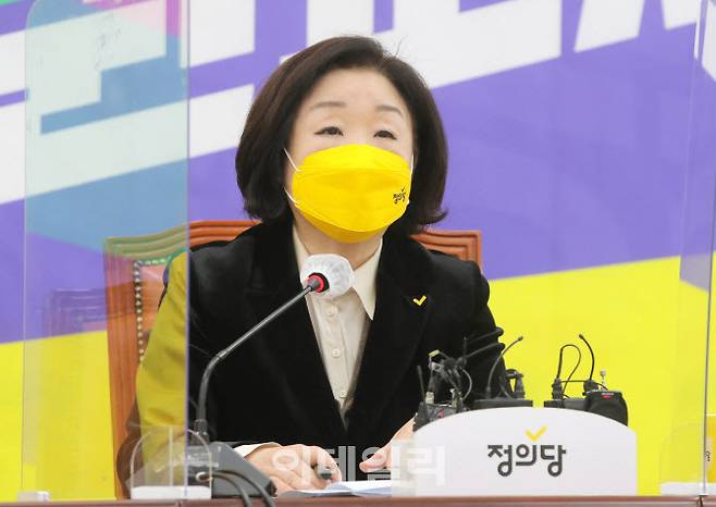 심상정 정의당 대선 후보(사진=방인권 기자)